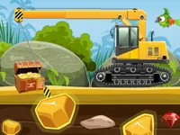 Gold Truck Crane image