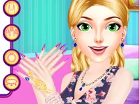 Beautiful Starry Sky Nail 2 image