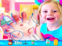 Nastya Hand Doctor Fun Games for Girls Online image