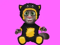 Talking Tom Bathing image