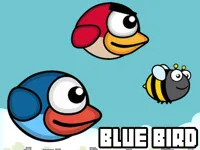 Flying Blue Bird image