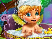 Baby Panda bath image
